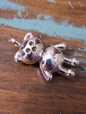 925 Teddy Bear Pendant